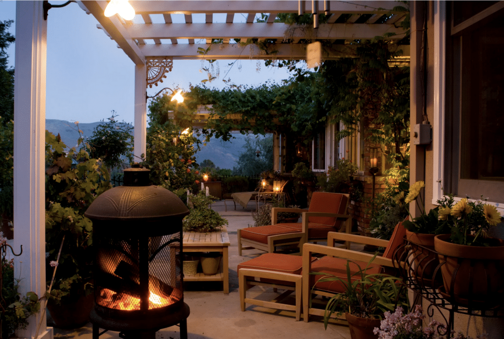 outdoor remodeling space